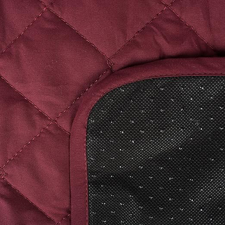 Pet Sofa Protector with Bolster – Medium (Cranberry) - Image 2